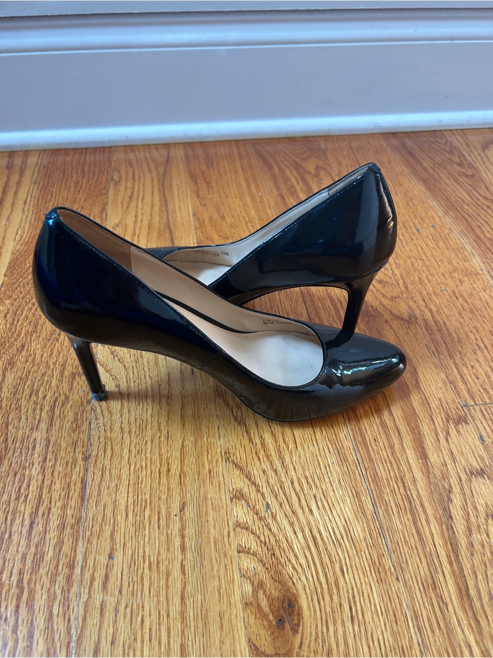 Cole Haan Black Pumps Heels Patent Women’s 6.5 B